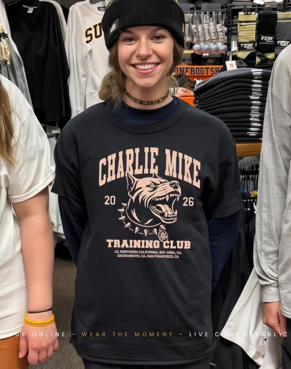 Charlie Mike 2026 Training Club Northern California shirt