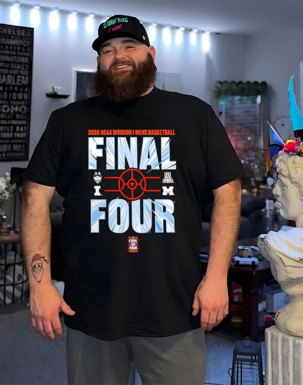 2026 NCAA Men’s Basketball Tournament March Madness Final Four shirt