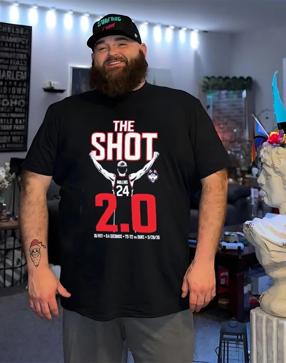 Braylon Mullins Uconn Basketball The Shot 2.0 shirt