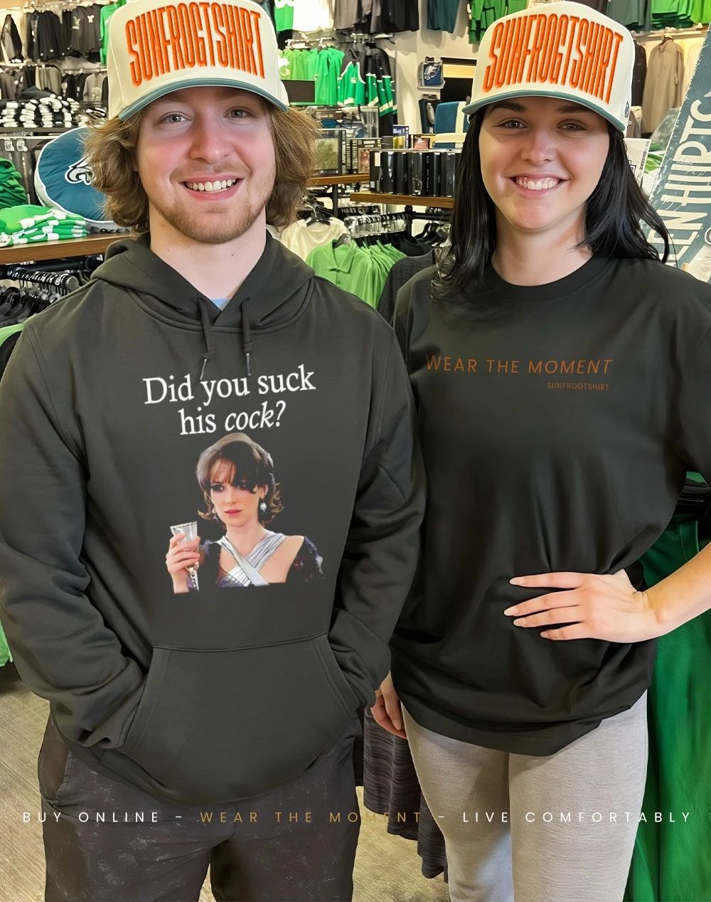 Beth Macintyre did you suck his cock shirt