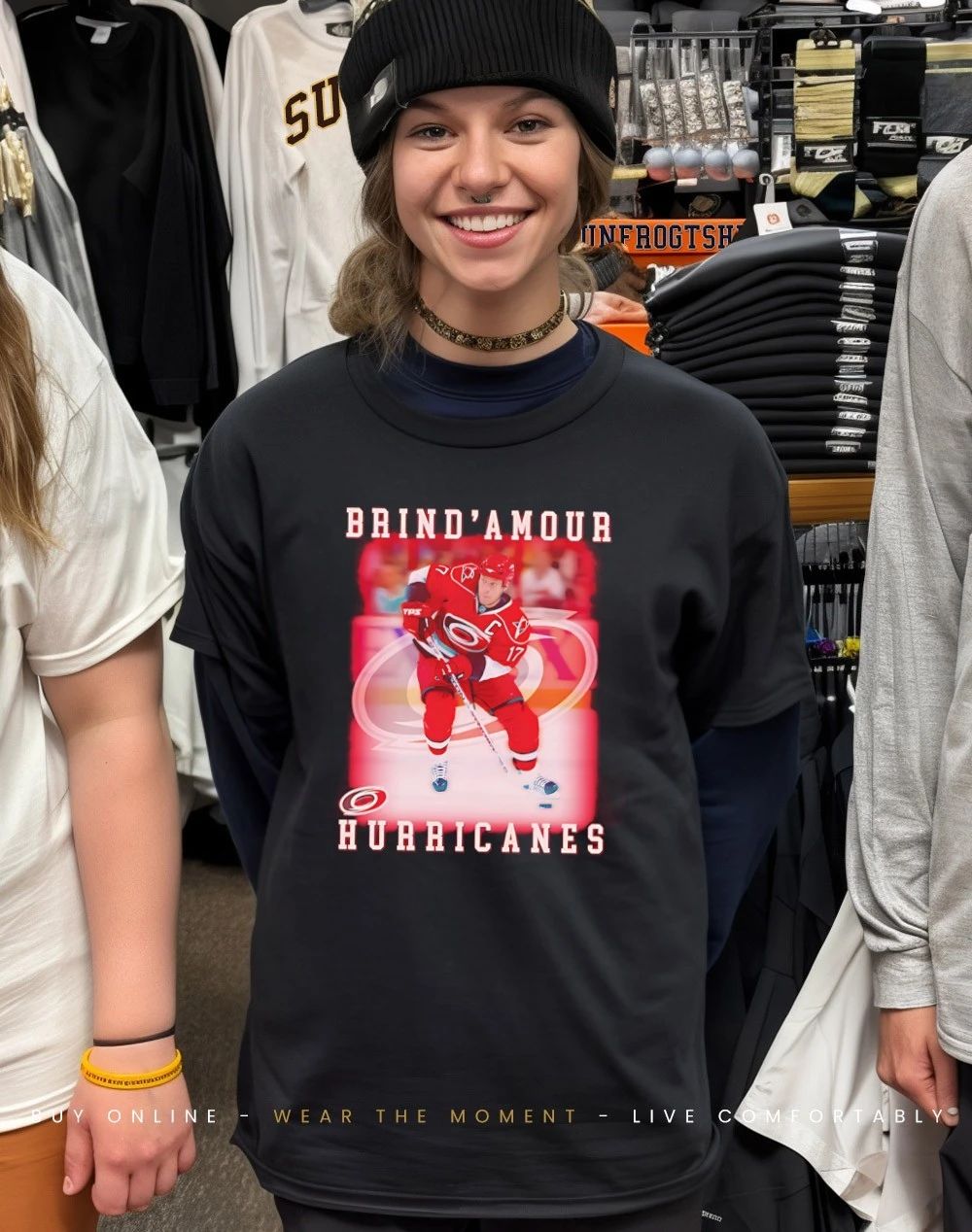 Carolina Hurricanes Rod Brind’Amour player collage ’26 shirt