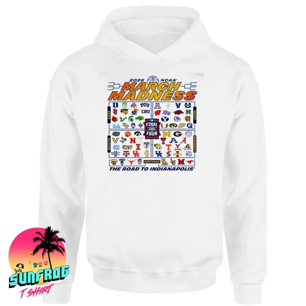 2026 NCAA March Madness 68-Team logos shirt