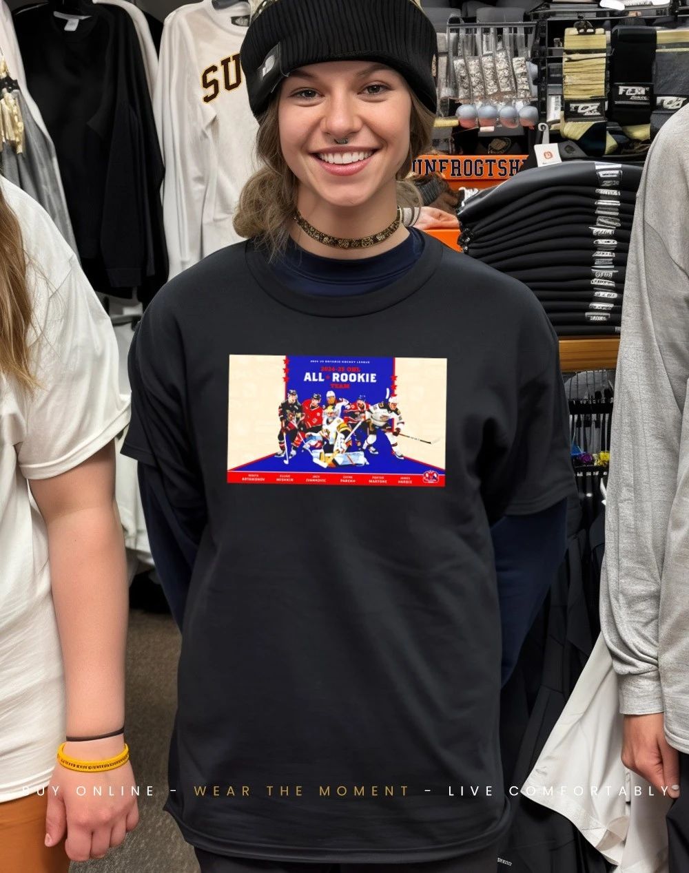 2025-26 American Hockey League Awards All Rookie Team shirt