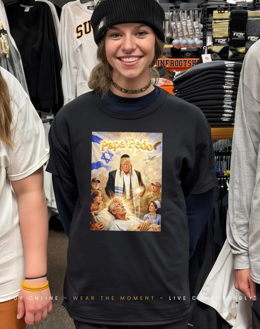 Trump Papa Pedo meme shirt