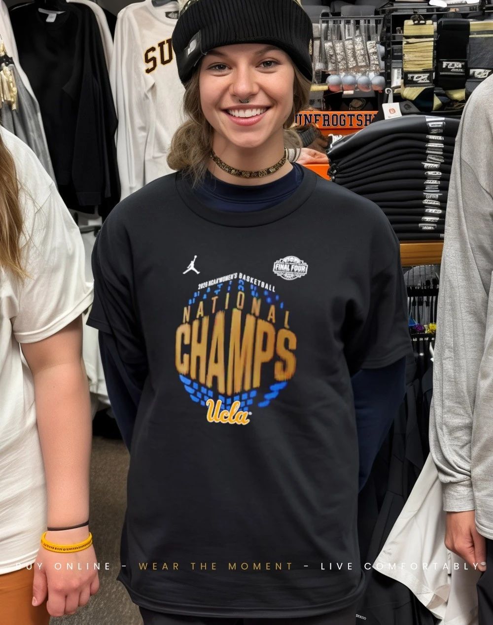 UCLA Bruins Women’s 2026 NCAA Women’s Basketball National Champions Locker Room shirt