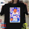 Max Munny Los Angeles Dodgers No 13 Block Legendz Shirt