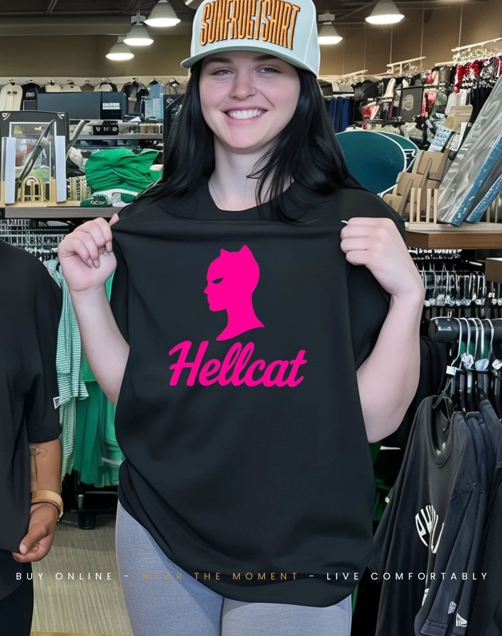 Selena Hekate Hellcat Pink shirt