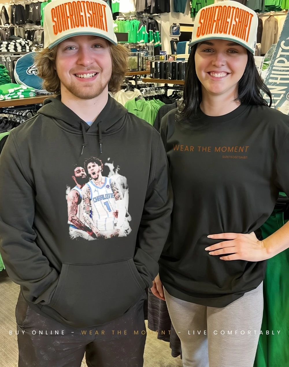 Lamelo Ball Charlotte Hornets player collage 2026 shirt