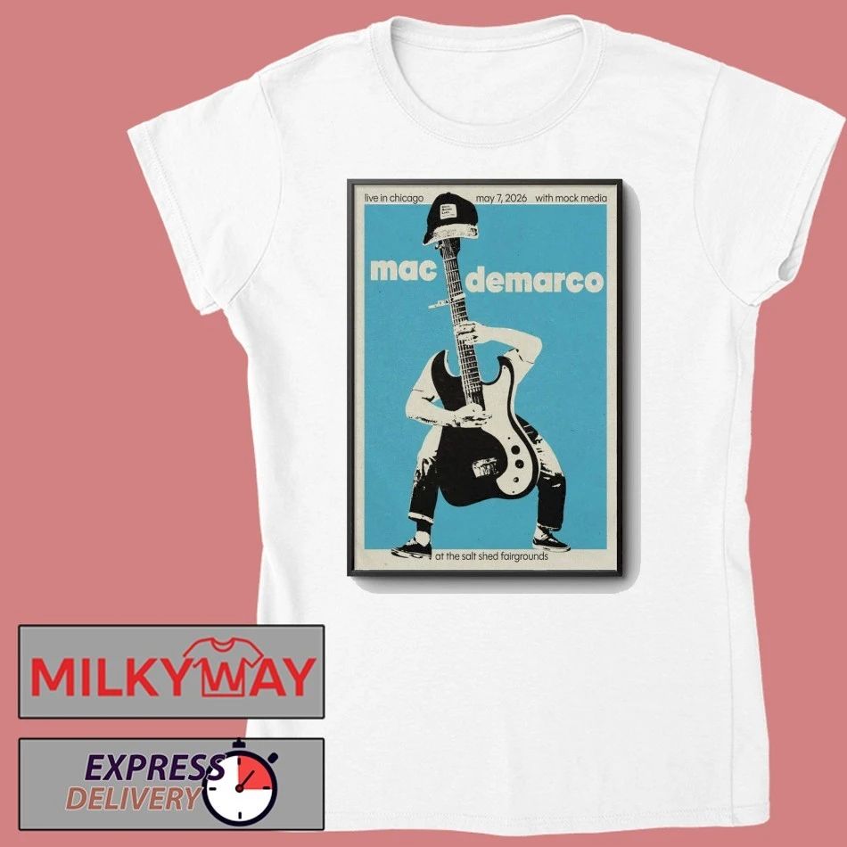 Mac Demarco Chicago IL 5 7 2026 Poster shirt