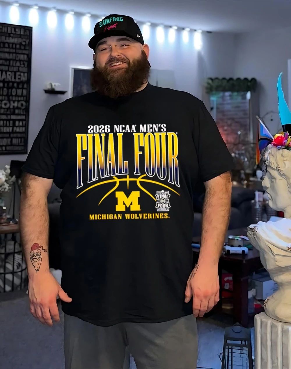 Michigan Basketball Final four 2026 Men’s March Madness logo shirt