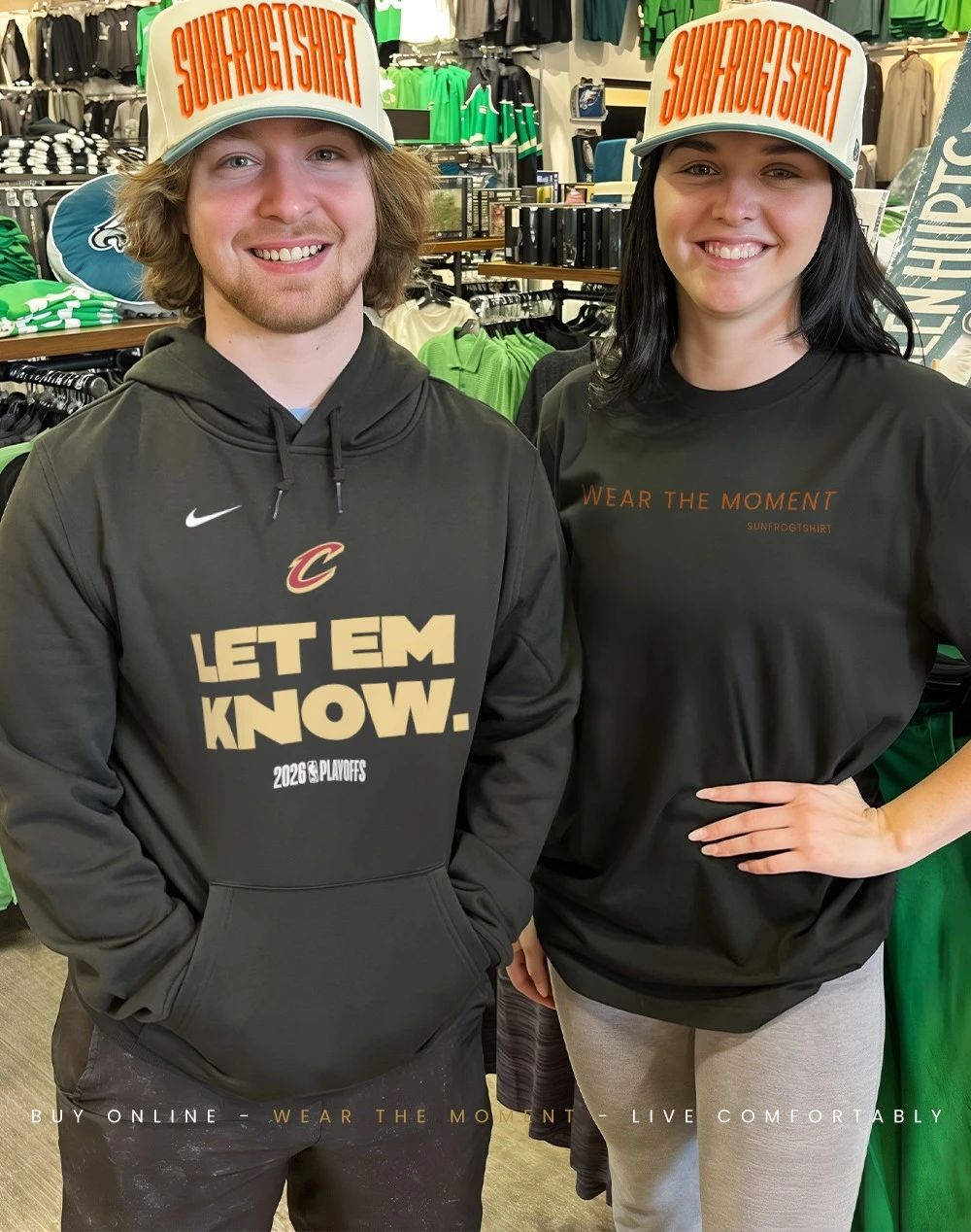 Cleveland Cavaliers Let Em Know 2026 NBA Playoffs Mantra shirt