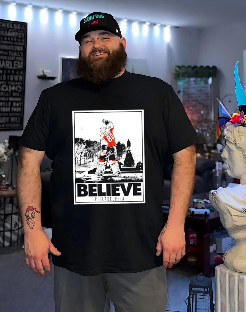 Philadelphia Flyers Dan Vladar Believe Poster shirt