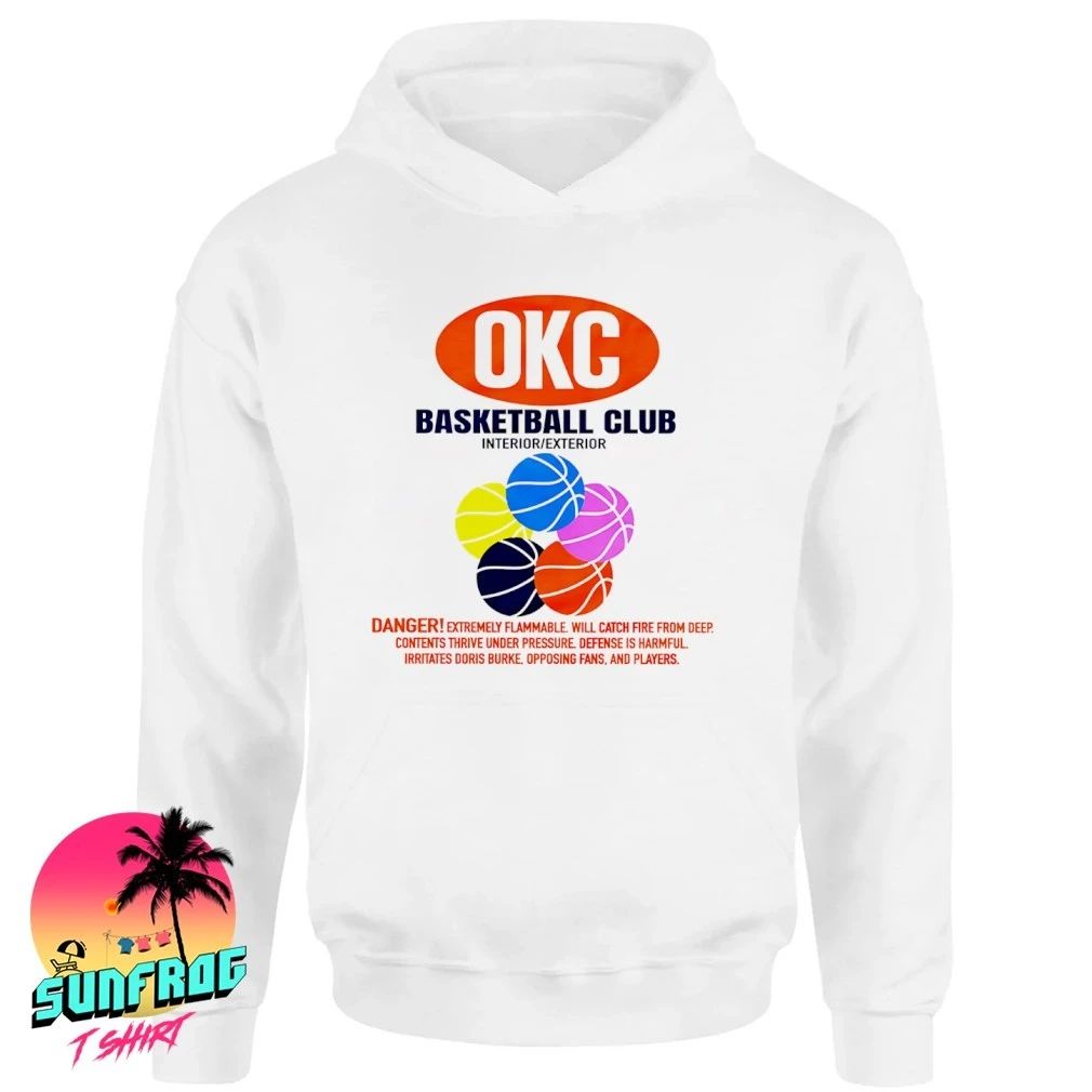 OKC Basketball Club Interior Exterior Danger shirt