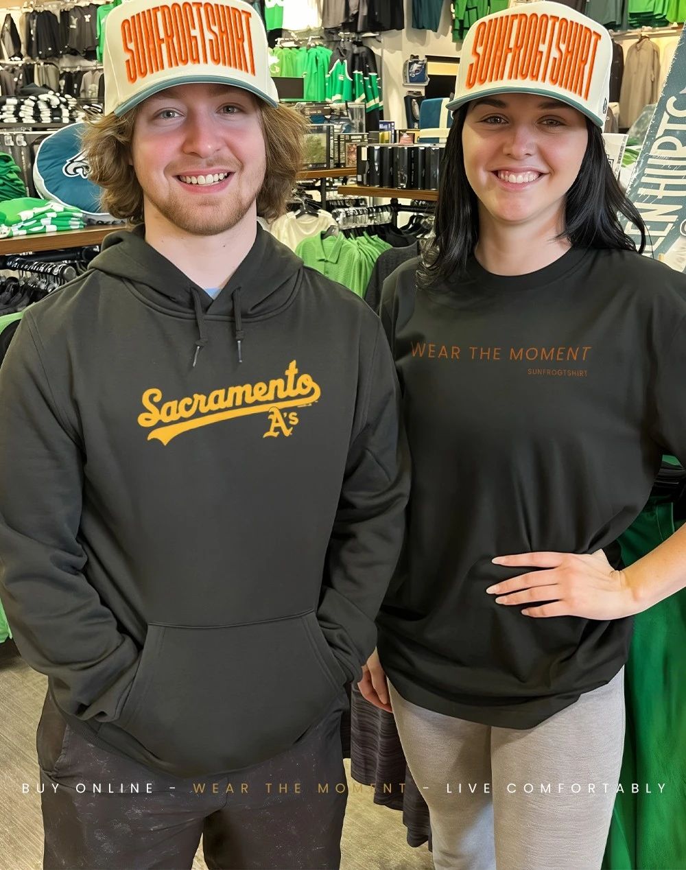 Oakland Athletics Sacramento 2026 logo shirt