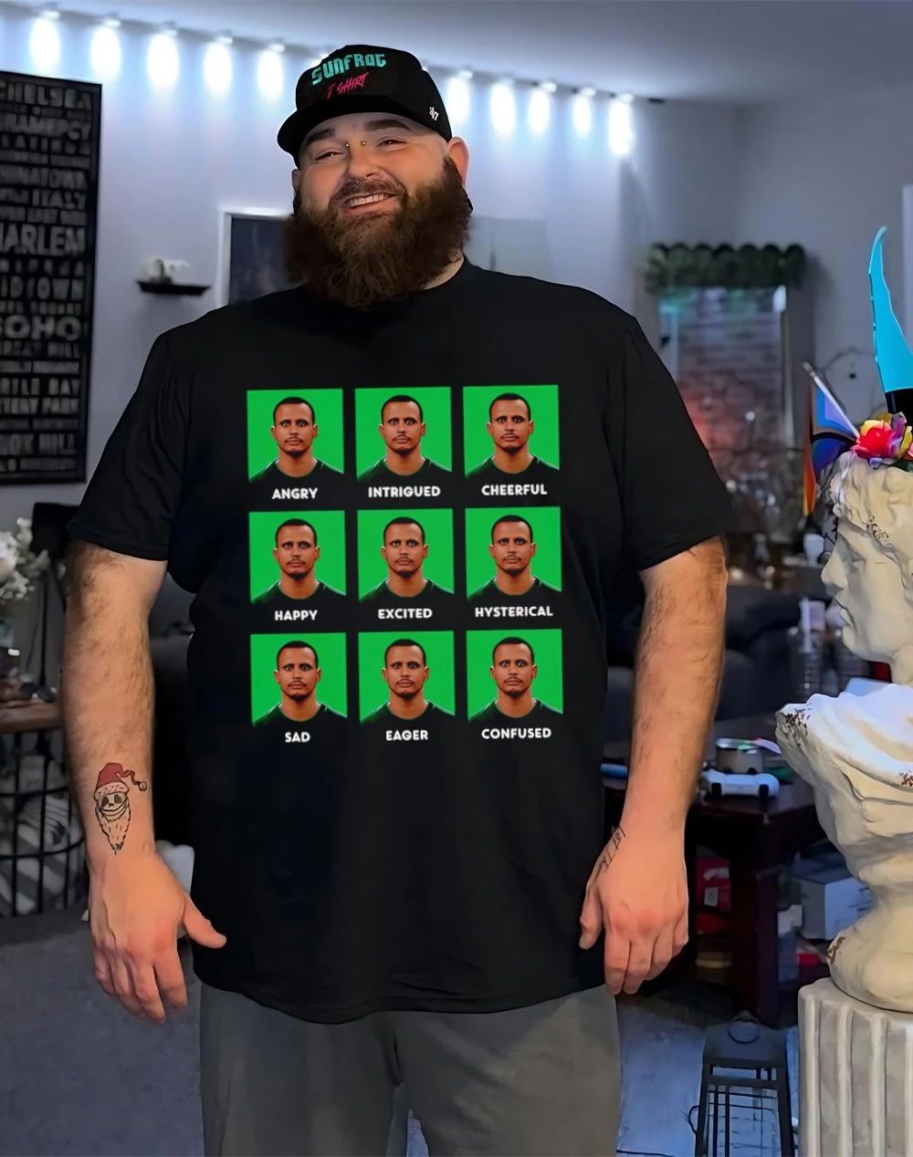 Faces Of Mazzulla funny shirt