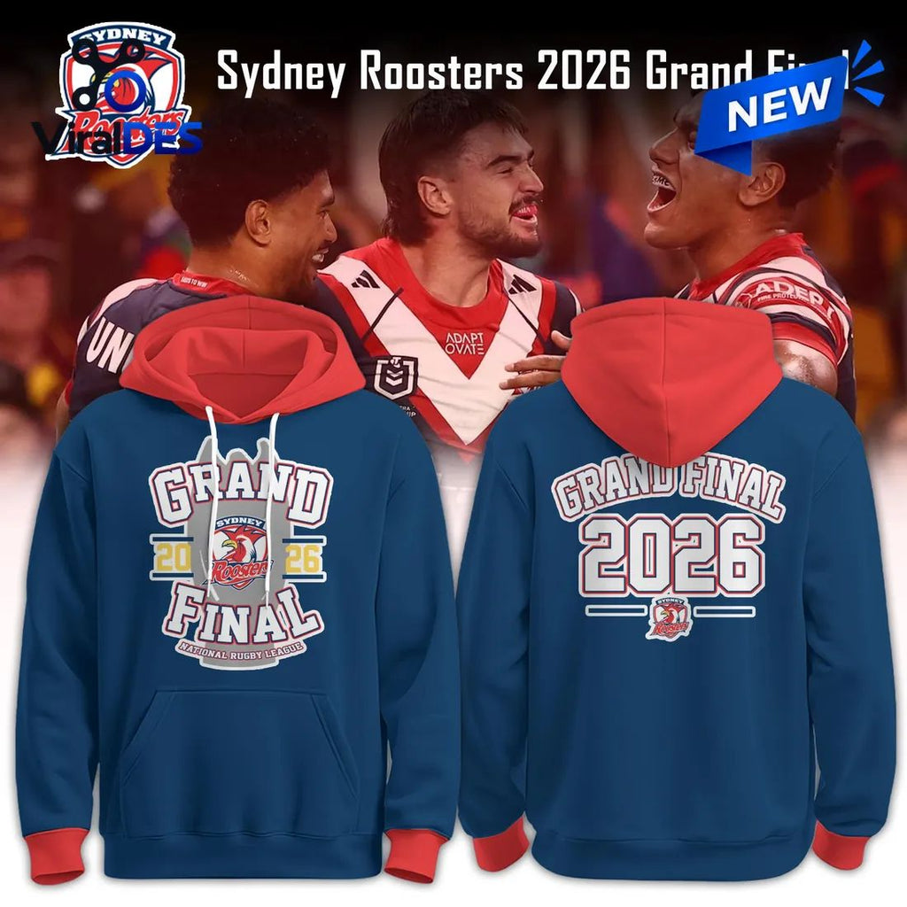 Sydney Roosters Blue Grand Final 2026 Hoodie