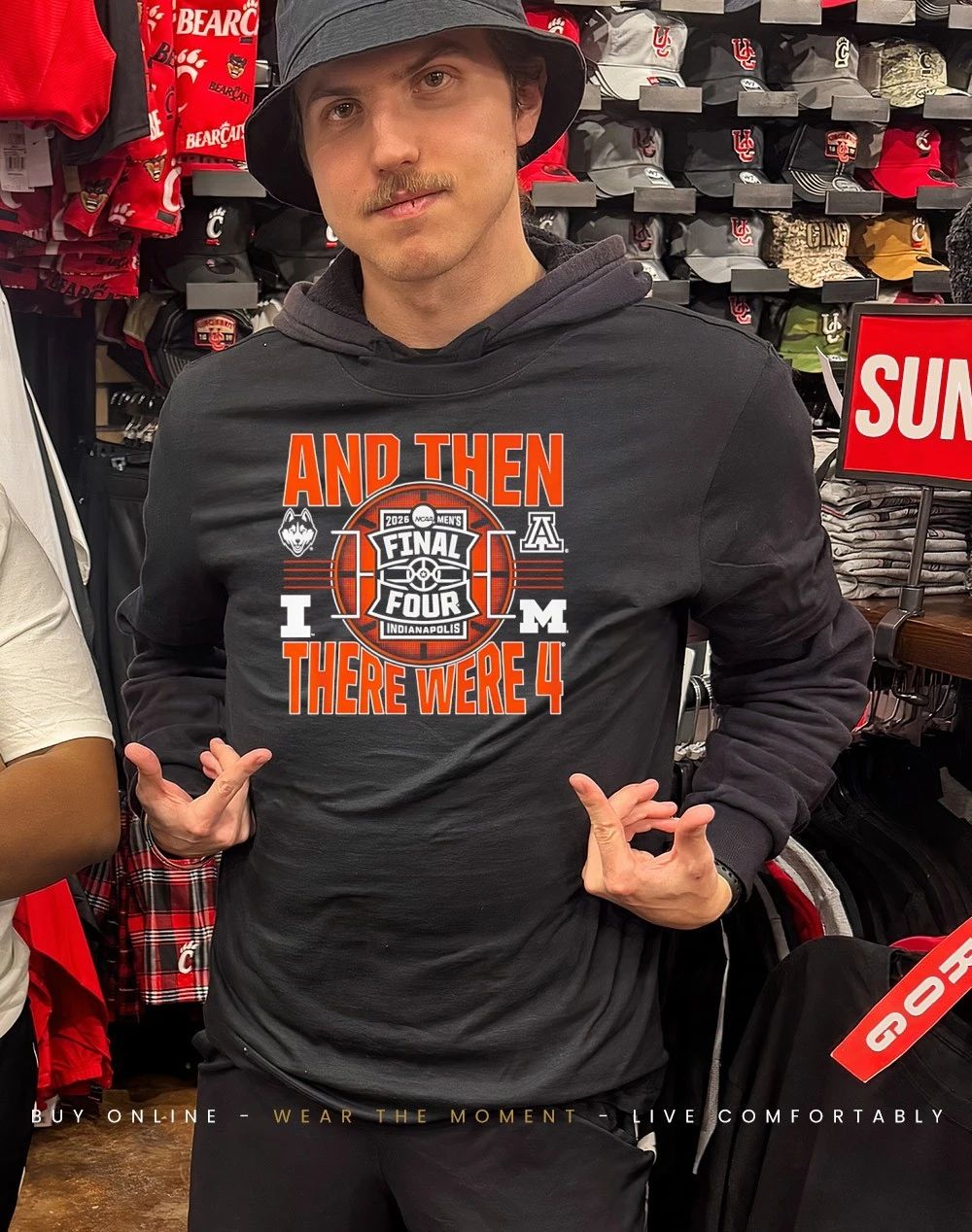 2026 NCAA Men’s Final Four And Then There Were Four logo shirt