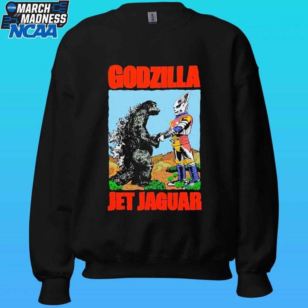 Godzilla & Jet Jaguar Victory Handshake Shirt