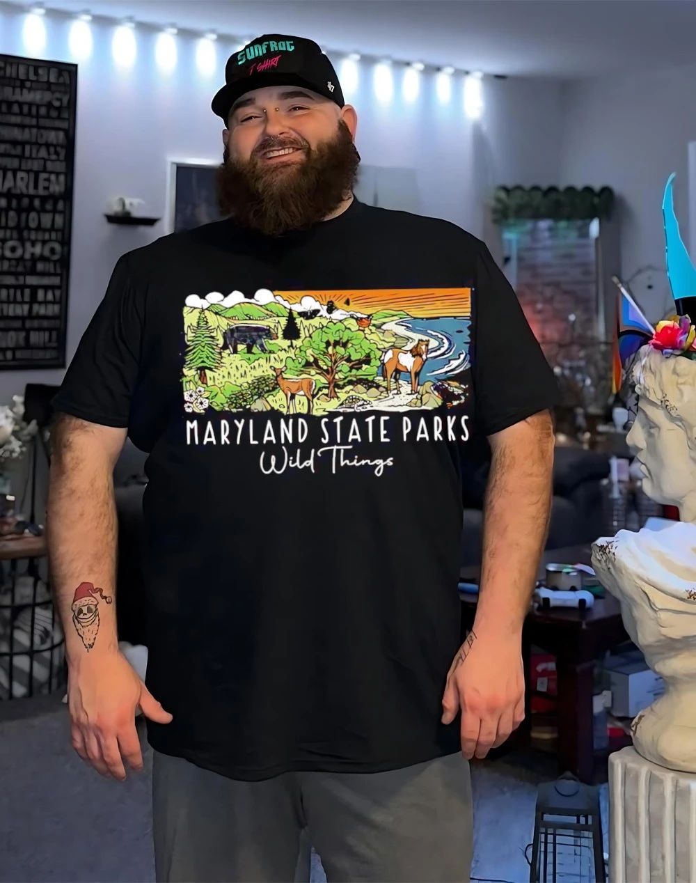 Maryland State Parks wild things shirt