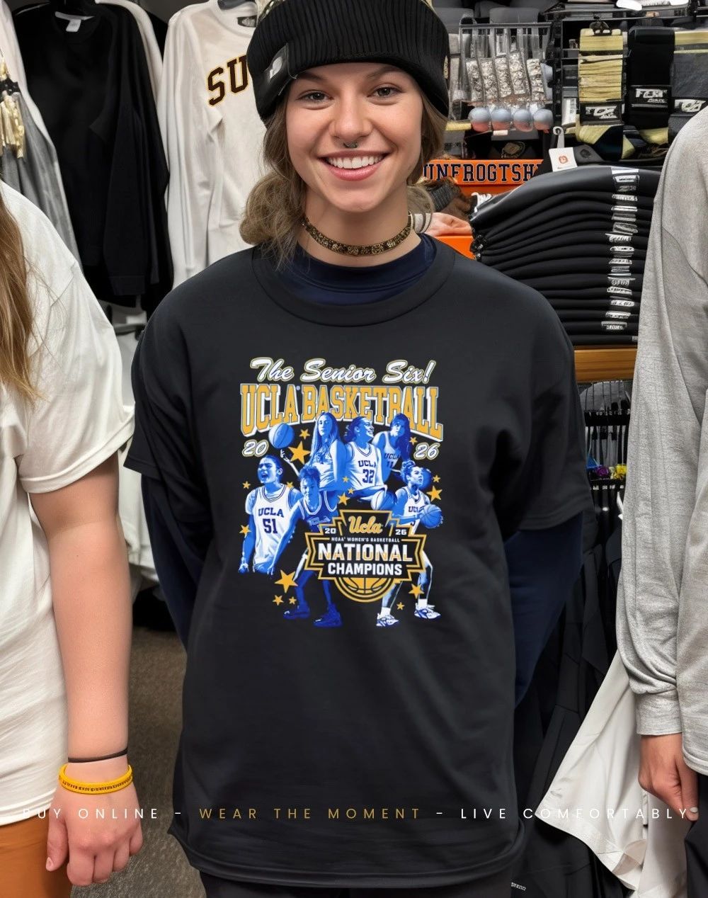 The Senior Six UCLA Bruins 2026 National Champions shirt