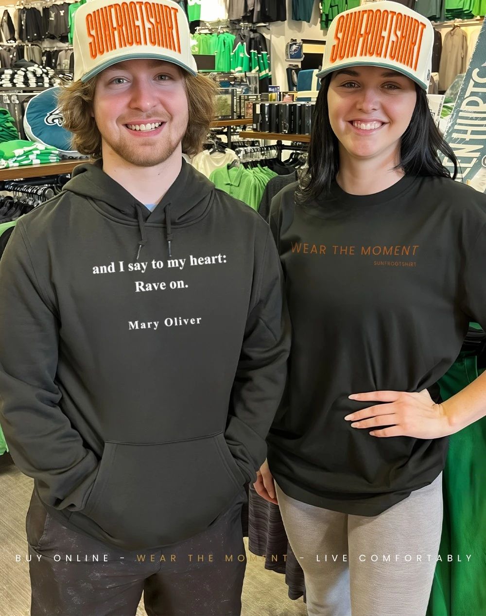 And I Say To My Heart Rave On Mary Oliver shirt