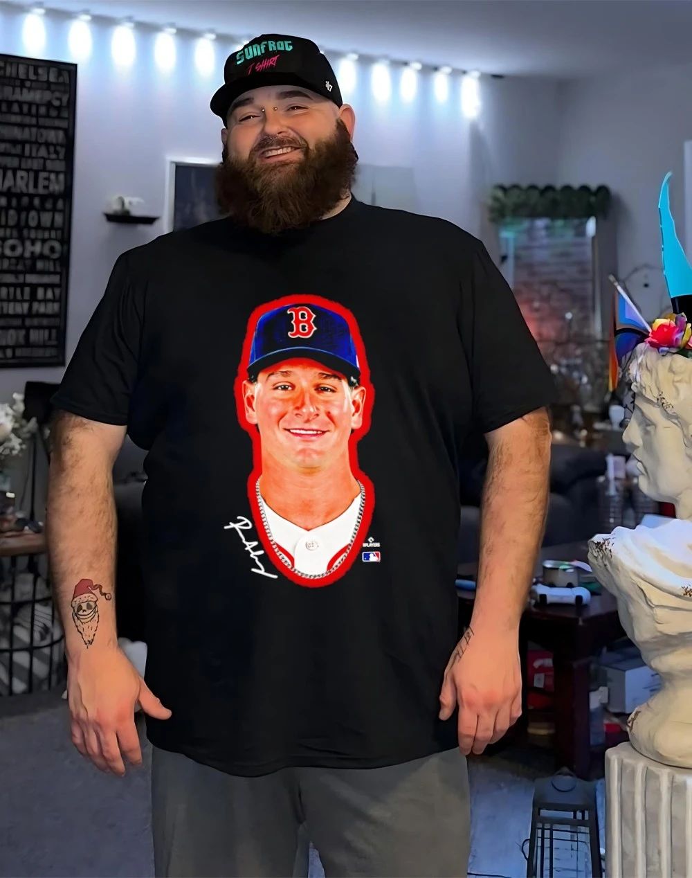 Boston Red Sox Roman Anthony Outerstuff Black Headliner shirt