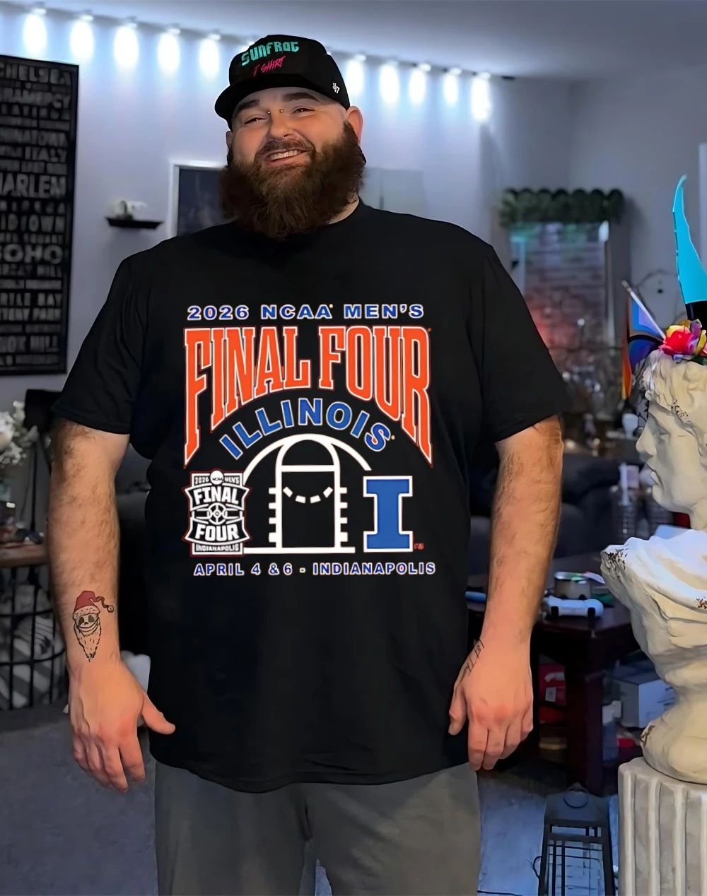 Illinois Basketball 2026 NCAA Men’s Final Four Adult shirt