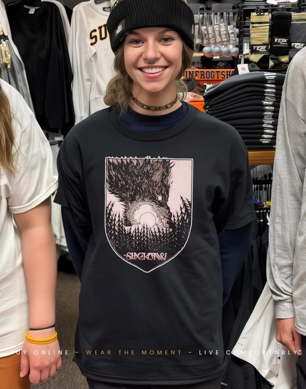 Slackjaw Vicious Cycle Album cover shirt