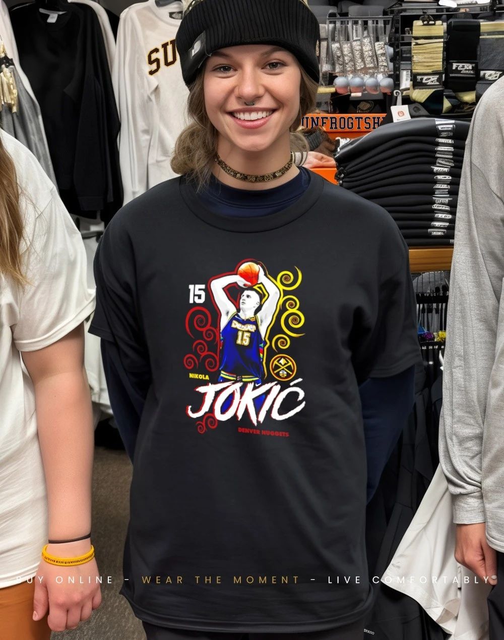 Nikola Jokic Denver Nuggets Competitor shirt