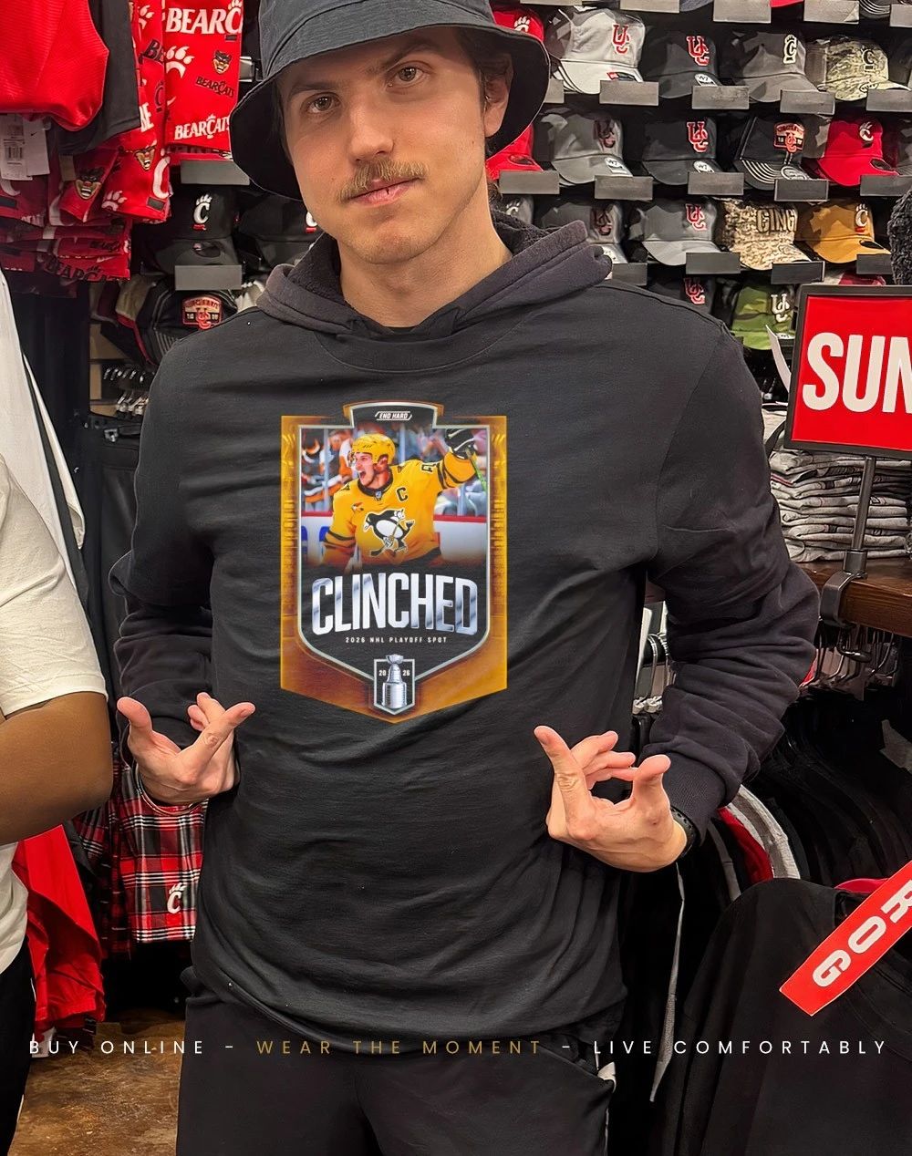 Pittsburgh Penguins Clinched 2026 NHL playoff spot shirt
