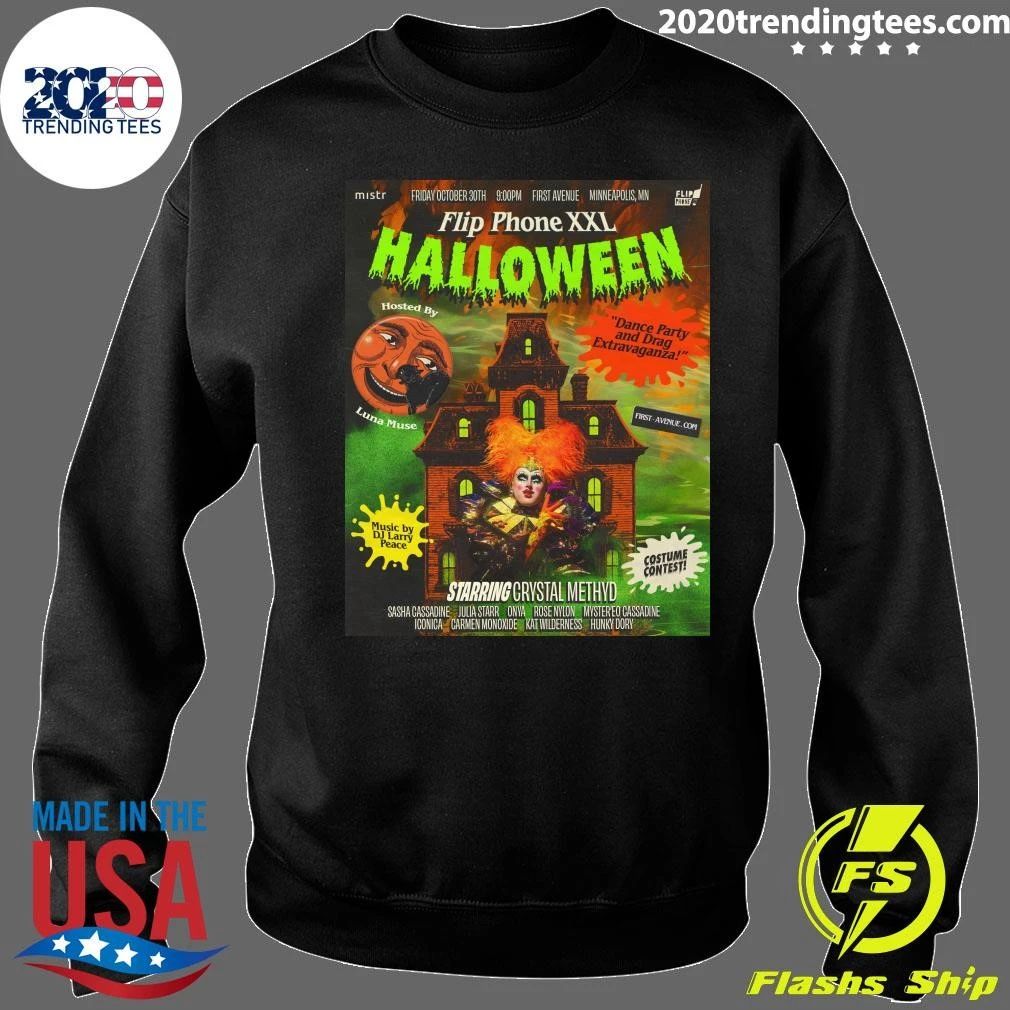 Flip Phone XXL Halloween Shirt
