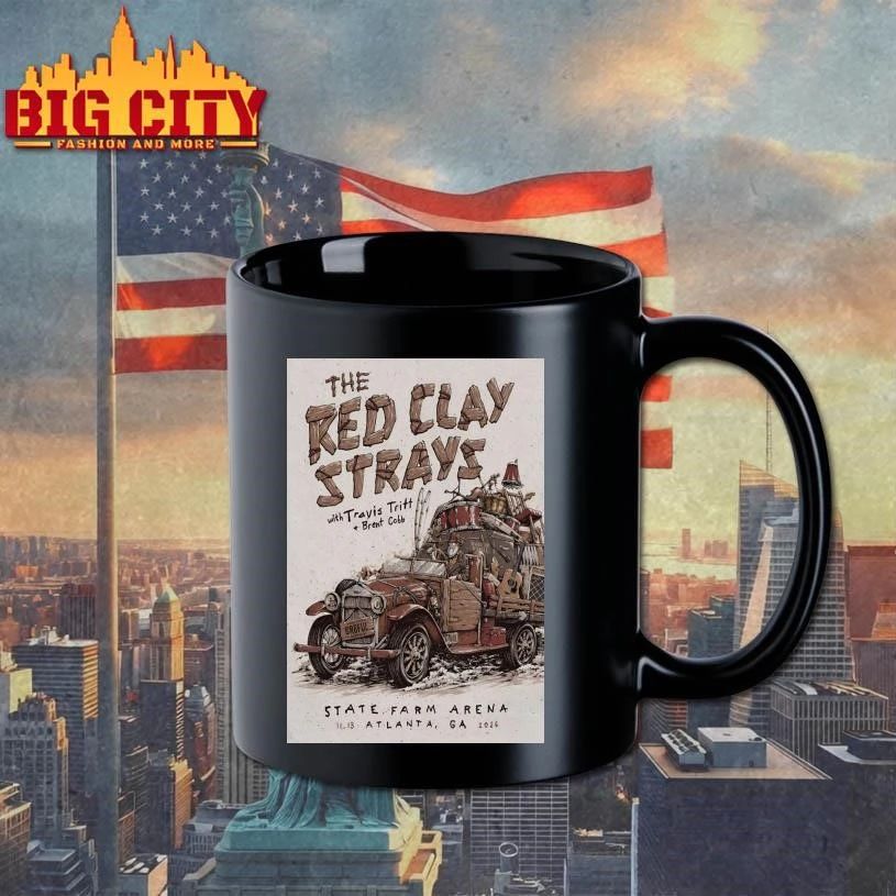 The Red Clay Strays In Atlanta GA On Nov 13 2026 Poster Shirt
