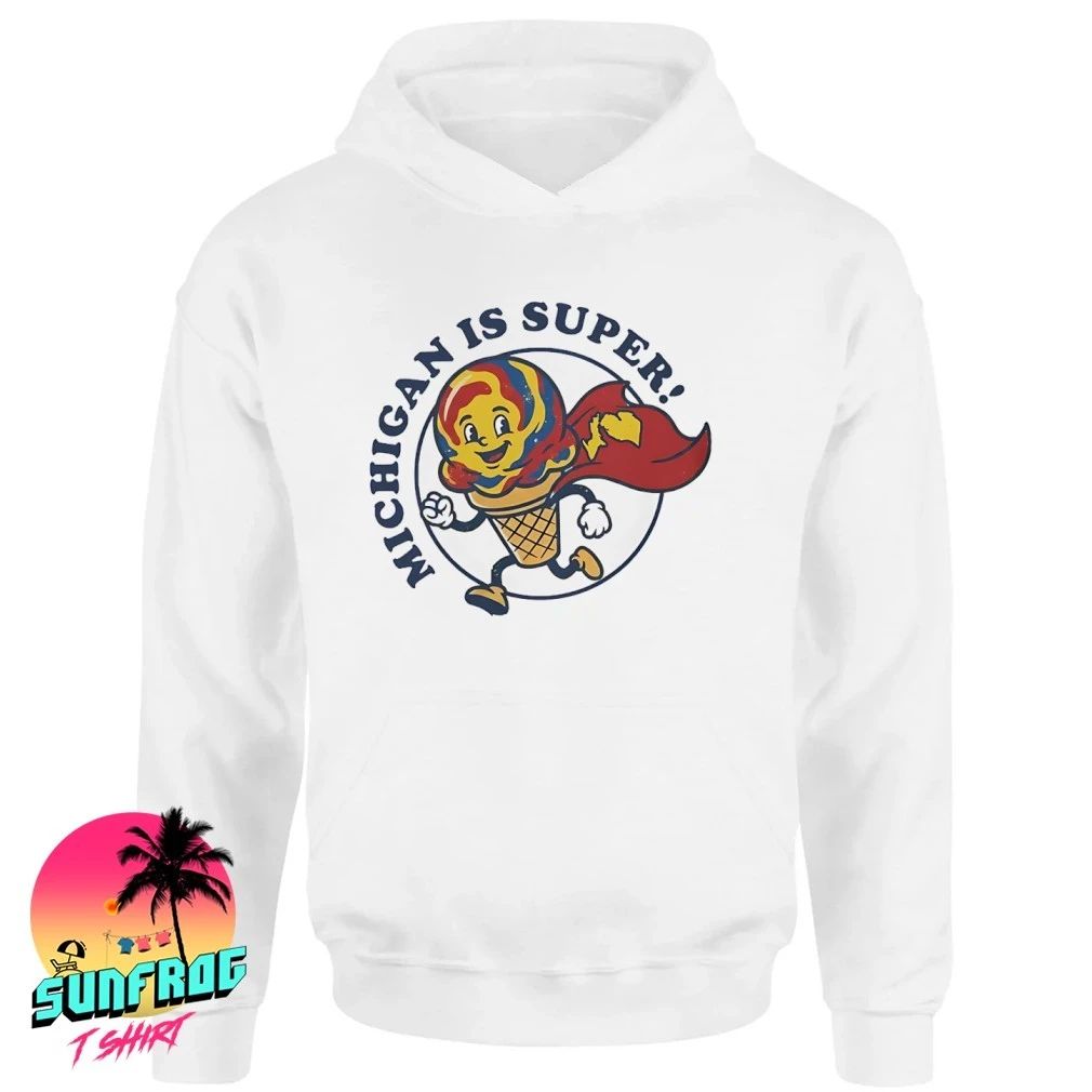 Michigan is Super Superman Ice Cream shirt