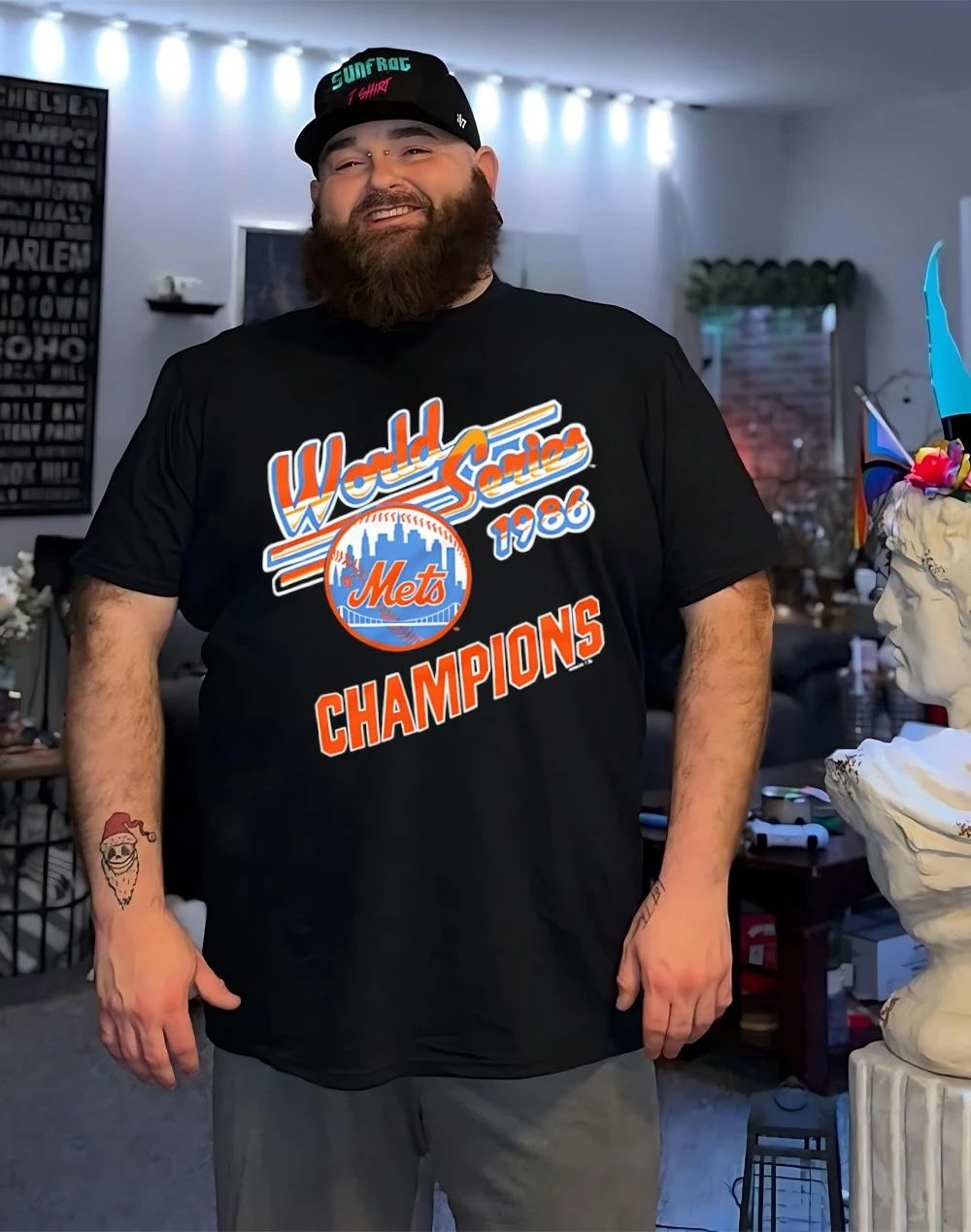 New York Mets World Series Champions 1986 shirt