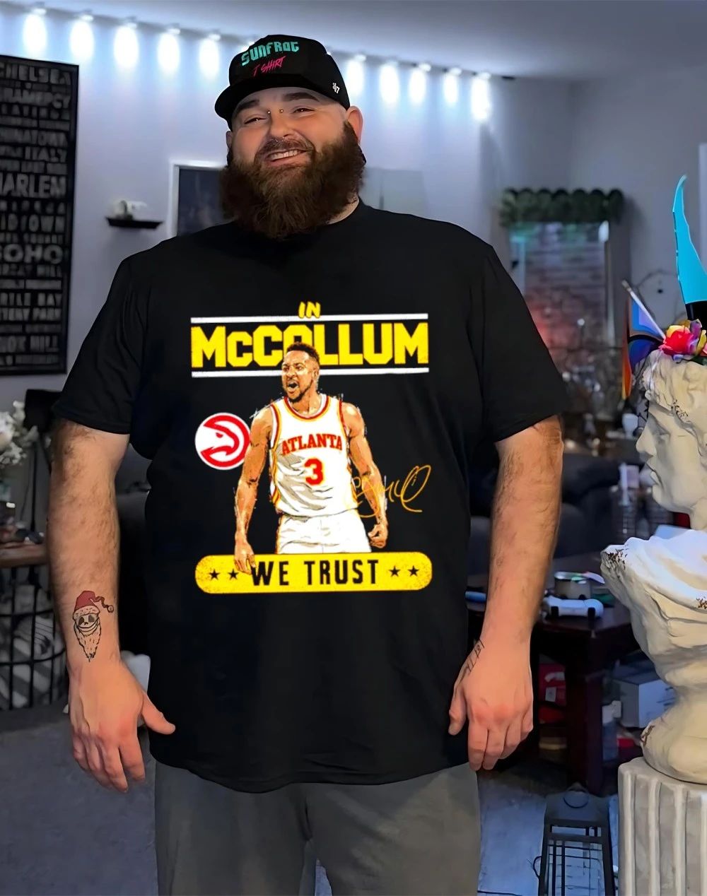 CJ McCollum Atlanta Hawks In McCollum We Trust shirt