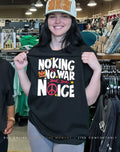 No King No War No ICE paint shirt
