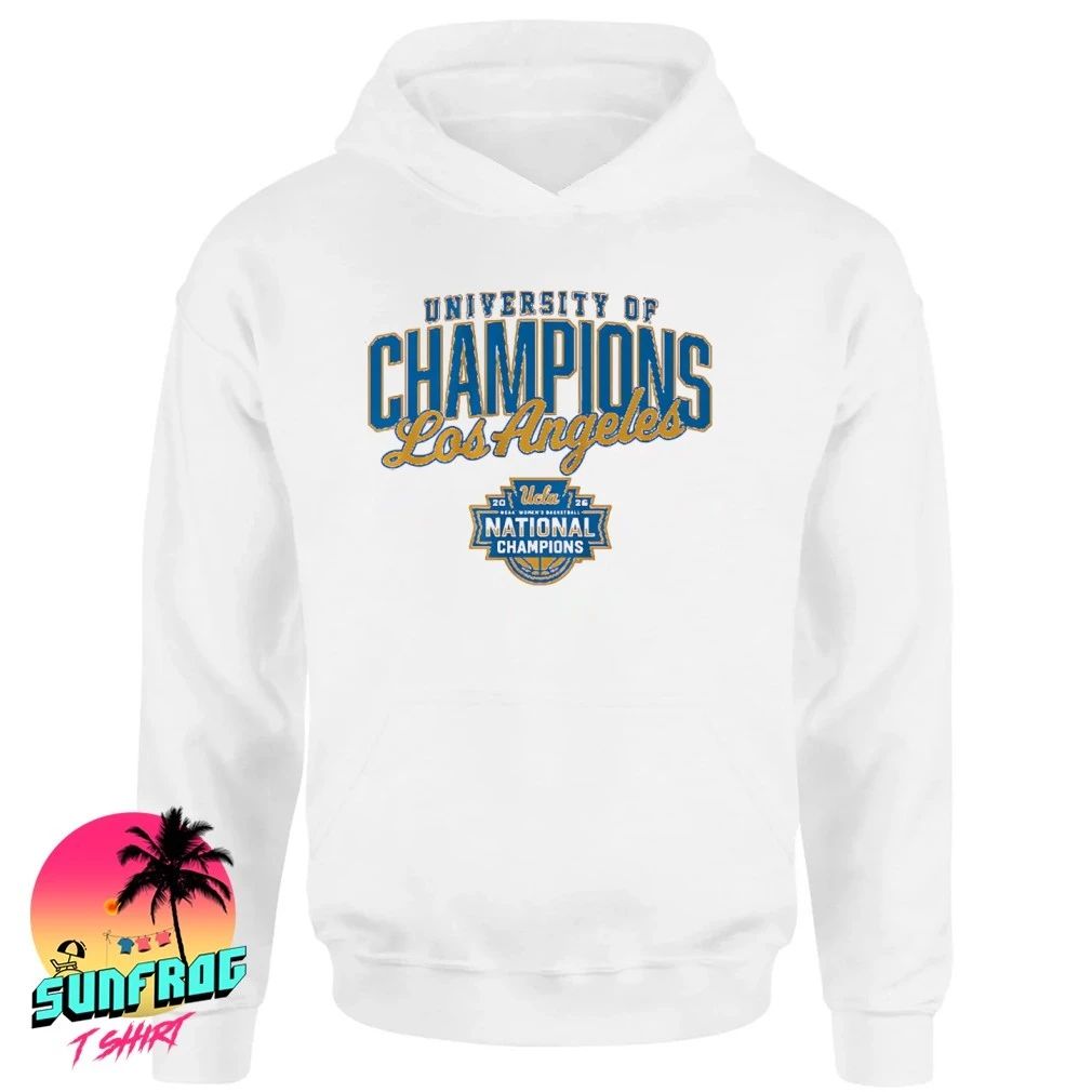 UCLA Bruins WBB University of Champions Los Angeles 2026 shirt