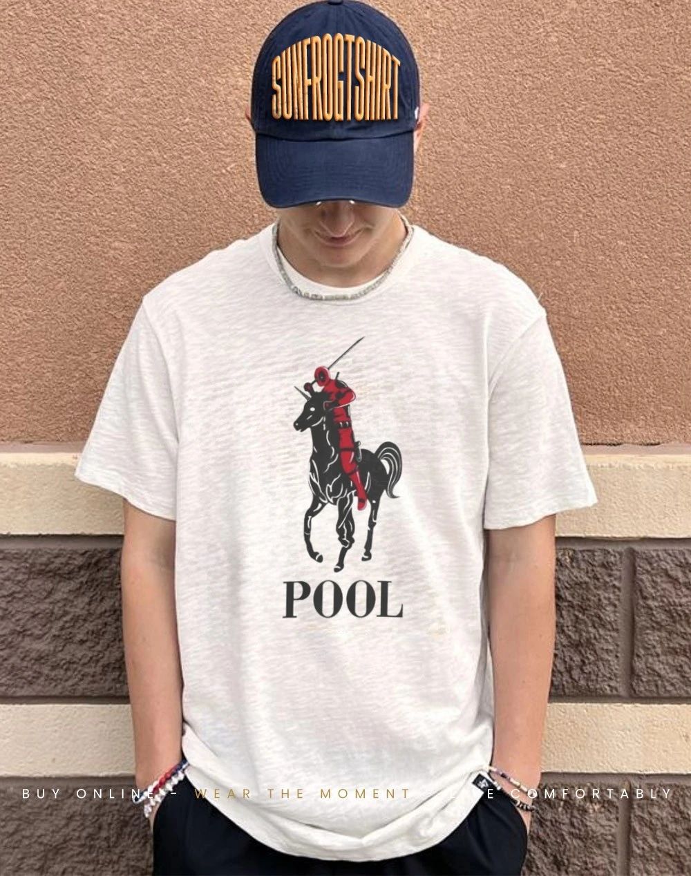 Pool Polo Ralph Lauren Parody Logo shirt
