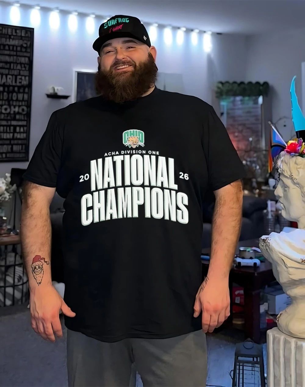 Ohio Bobcats men’s ice hockey National Champions 2026 shirt