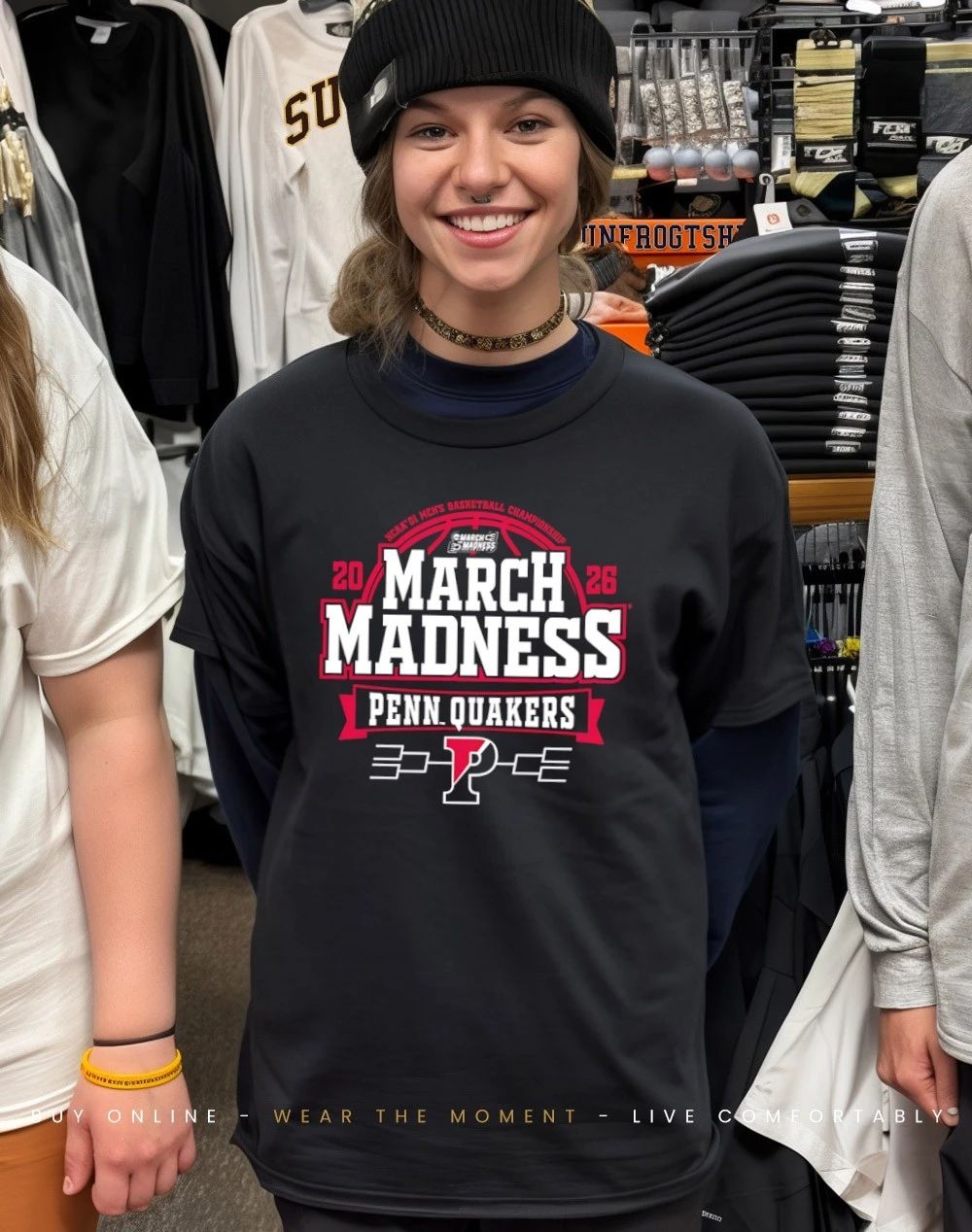 Pennsylvania Quakers 2026 NCAA Men’s Basketball March Madness Bound shirt