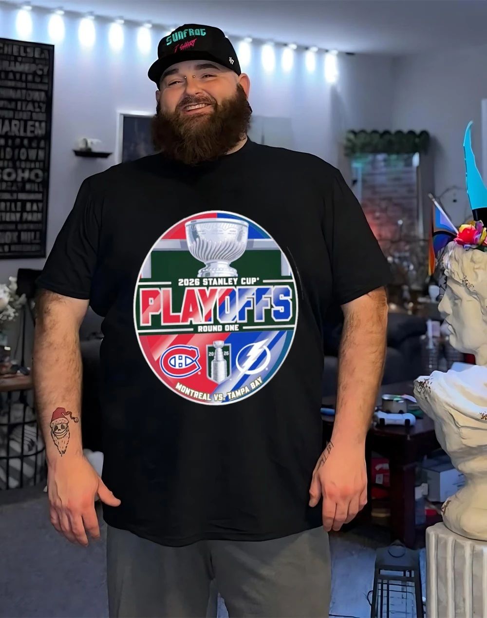 Tampa Bay Lightning vs Canadiens 2026 Playoffs Round 1 Match-up shirt