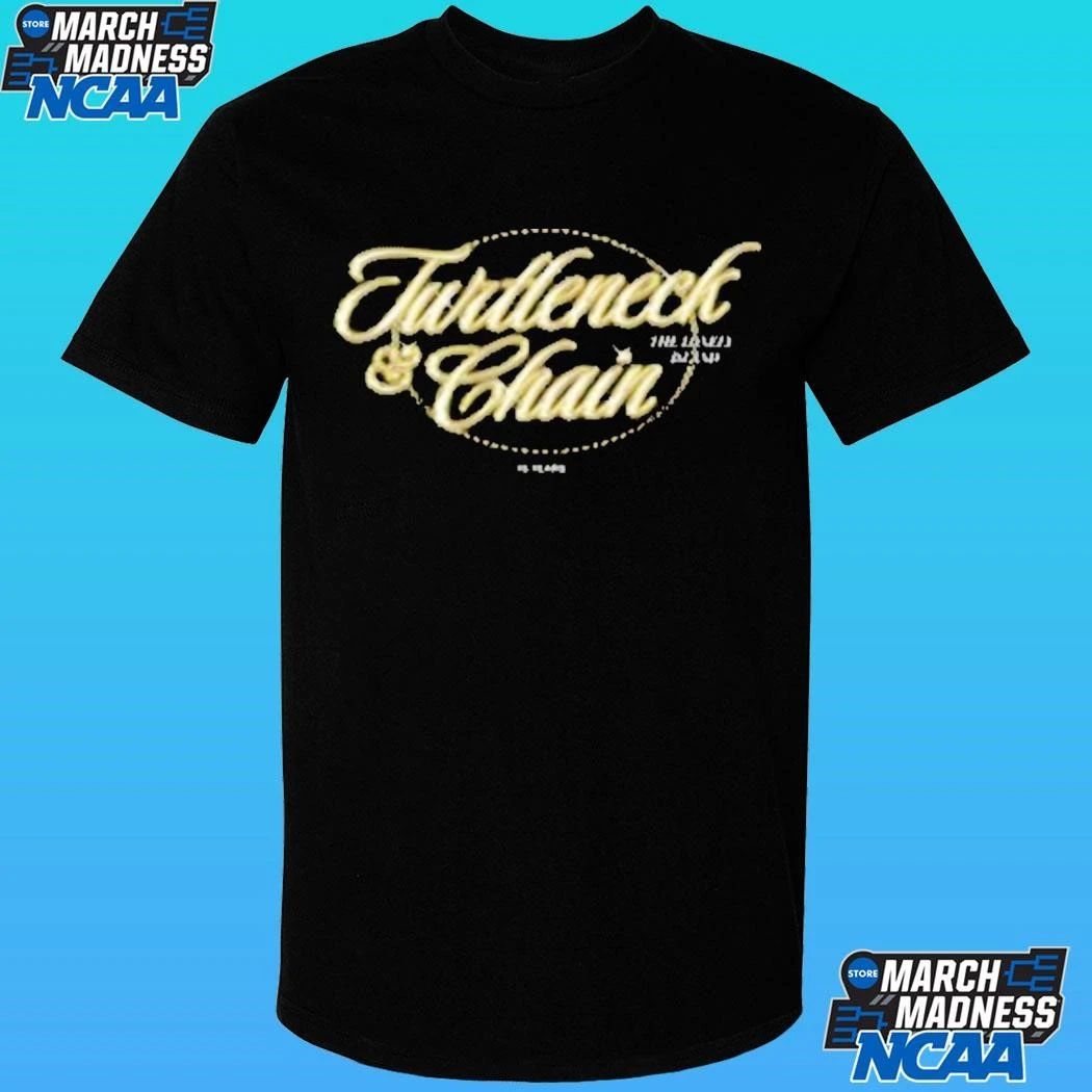 The Lonely Island Turtleneck & Chain 15th Anniversary Logo Shirt