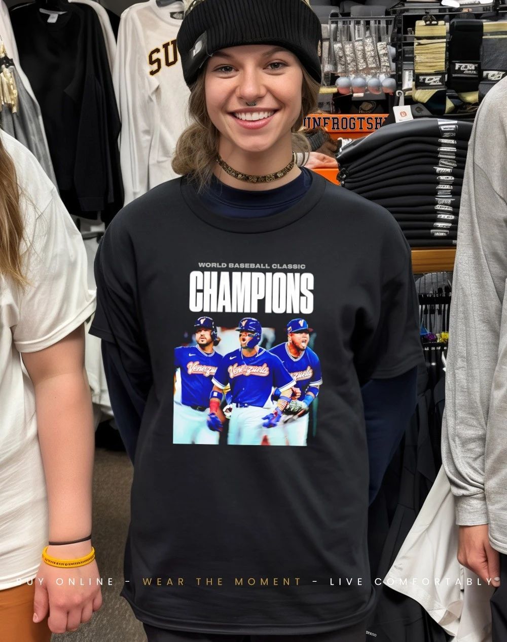 World Baseball Classic Champions 2026 Venezuela baseball vintage shirt