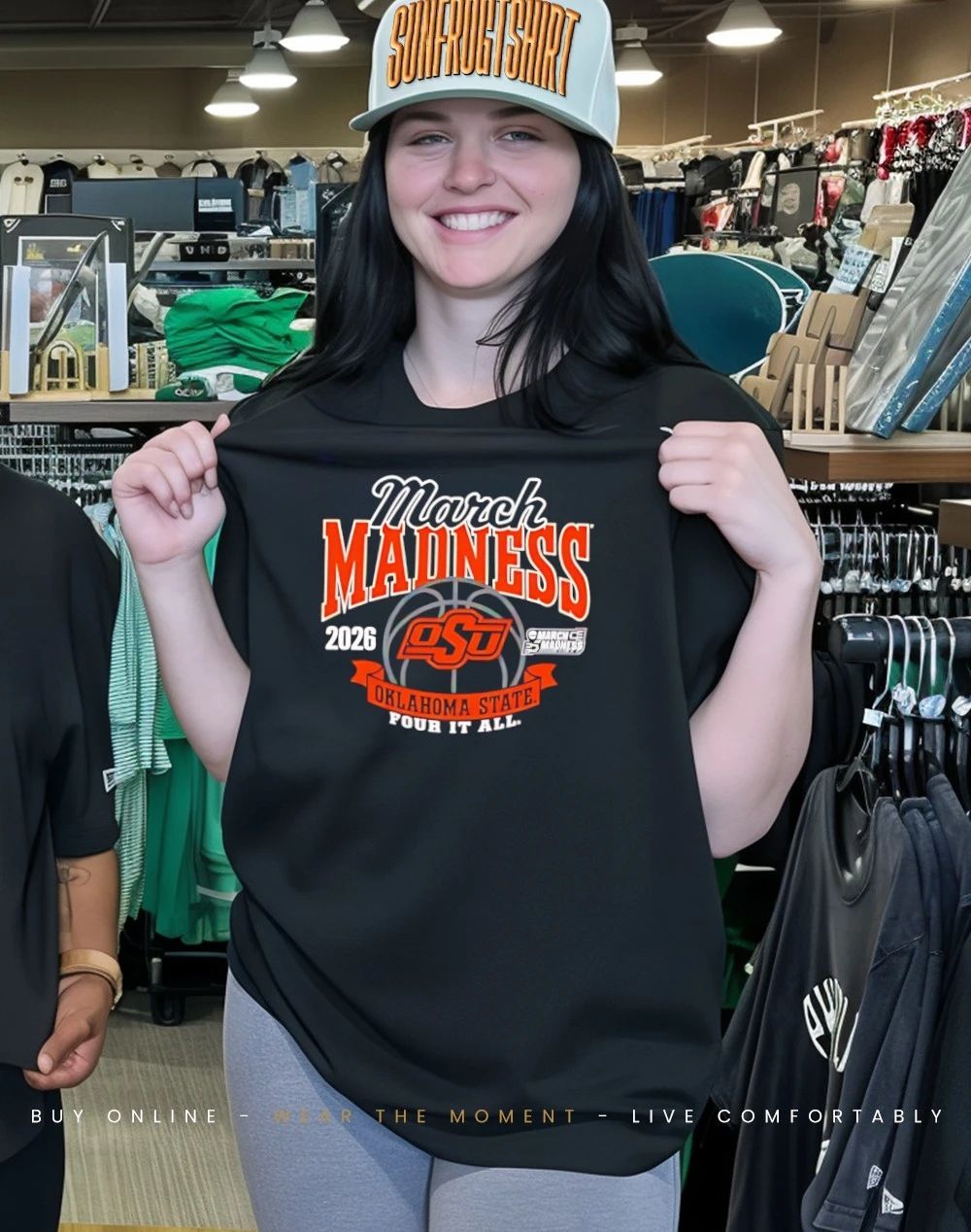 Oklahoma State Cowgirls March Madness 2026 NCAA Women’s Basketball Four It All shirt