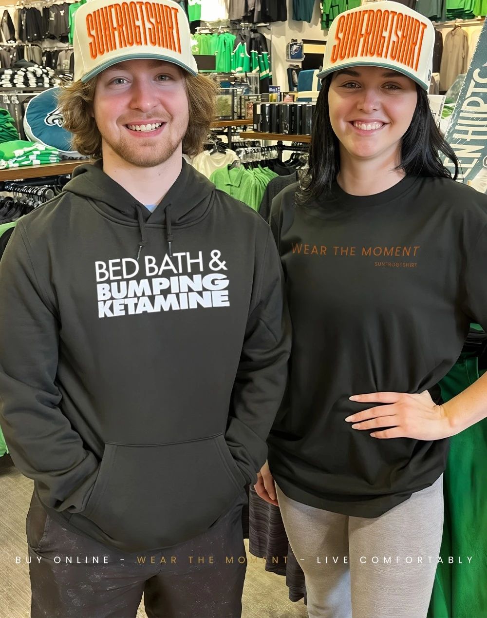 Bed bath and bumping ketamine humor shirt