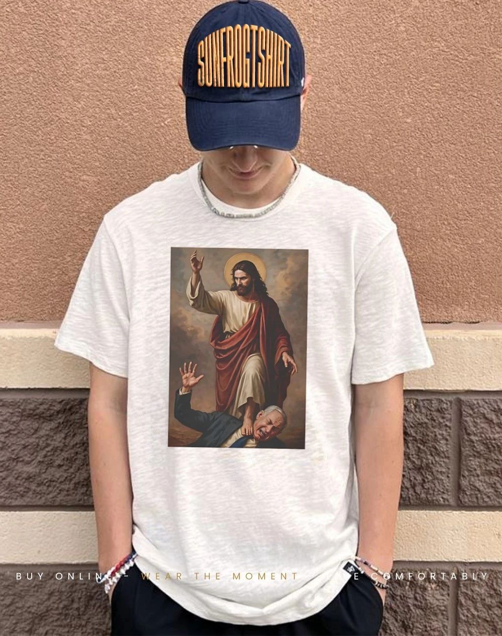 Christ Vs Netanyahu Jesus shirt