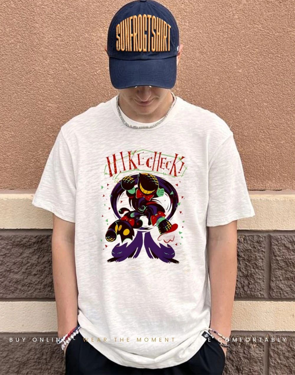 Mike Check cartoon shirt