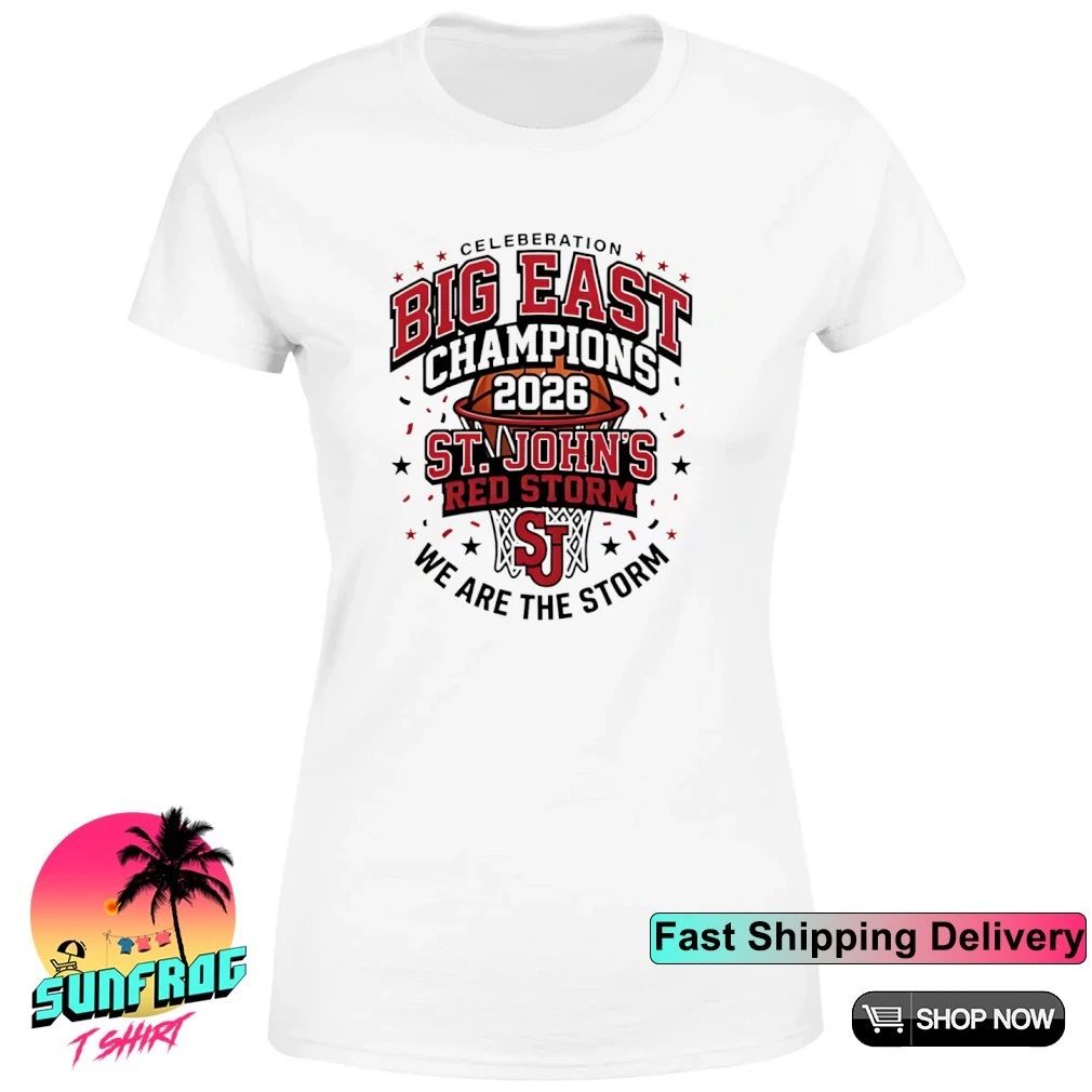 St. John’s Red Storm Big East Champions 2026 we are the storm shirt