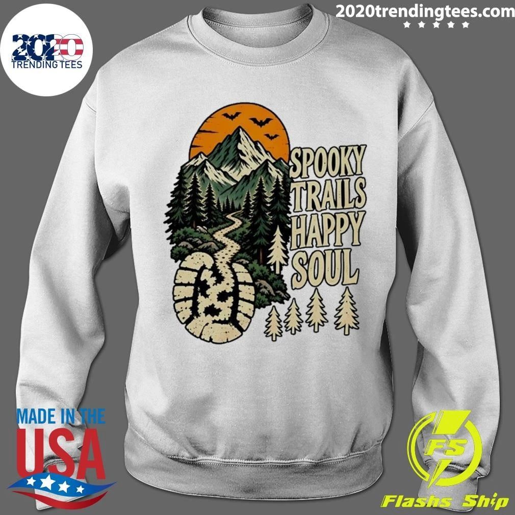 Spooky Trails Happy Soul Mountain Hiking Halloween 2026 Shirt