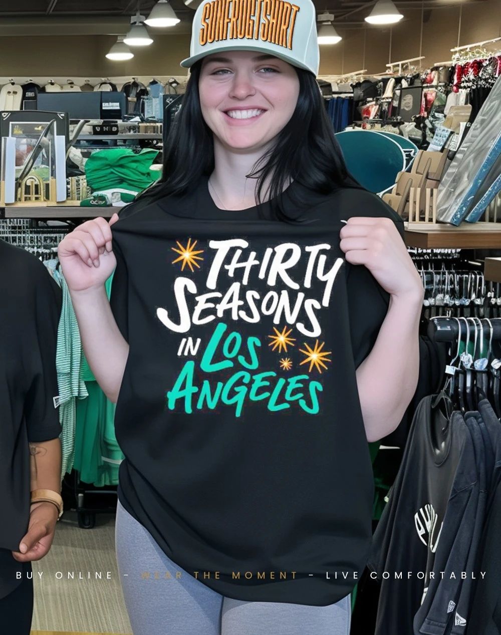 Los Angeles Sparks Thirty Seasons in LA Script shirt